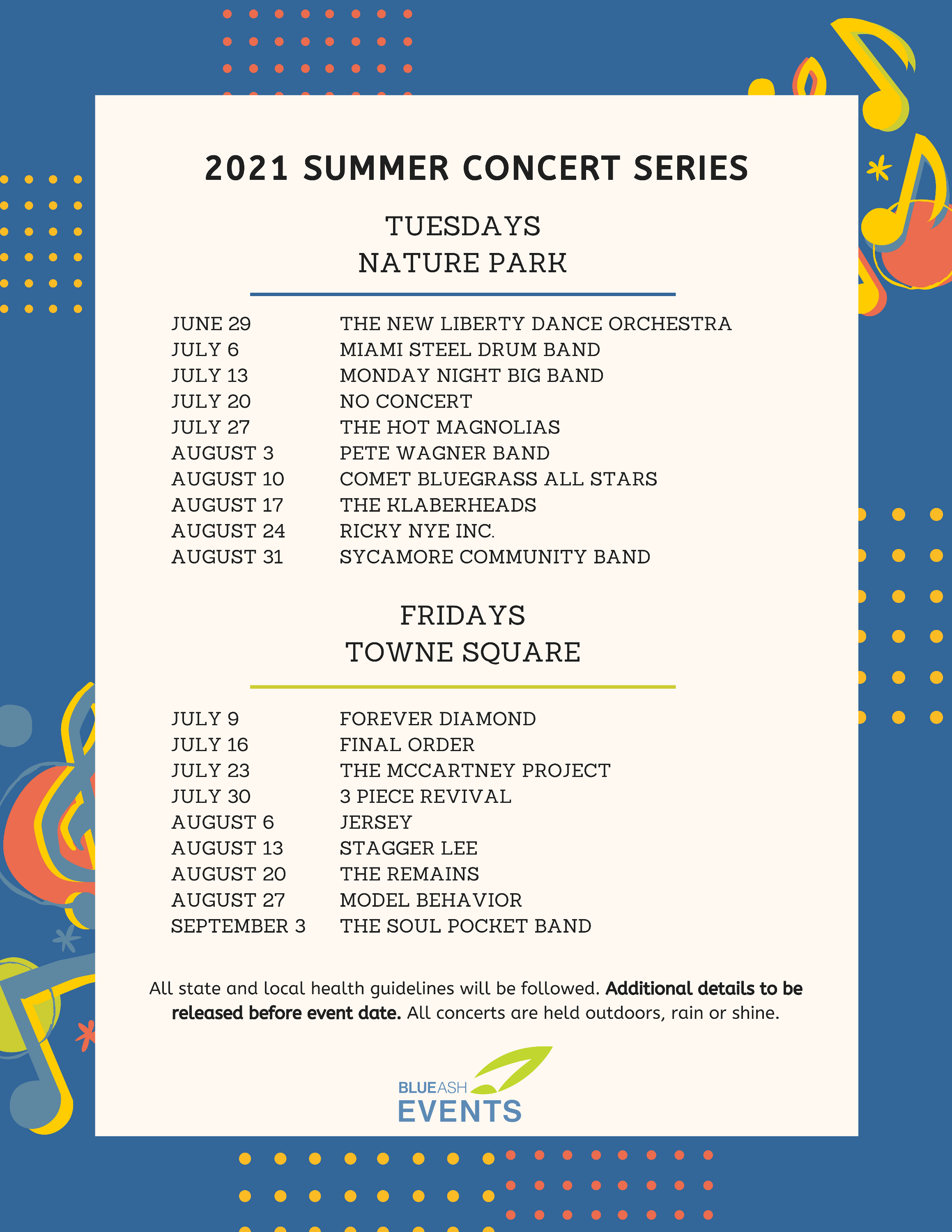 Summer Concert Series 2021